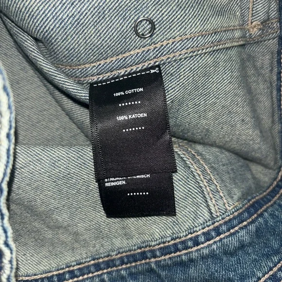 Harley Davidson Essential Bar & Shield Denim Jacket in Medium Indigo - Picture 7 of 9